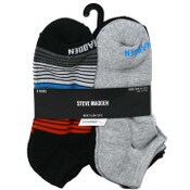 Wholesale - 8pk MENS HALF CUSHION LOW CUT SOCKS ASST COLOR SIZE 10-13 STEVE MADDEN C/P 12, UPC: 194587617062